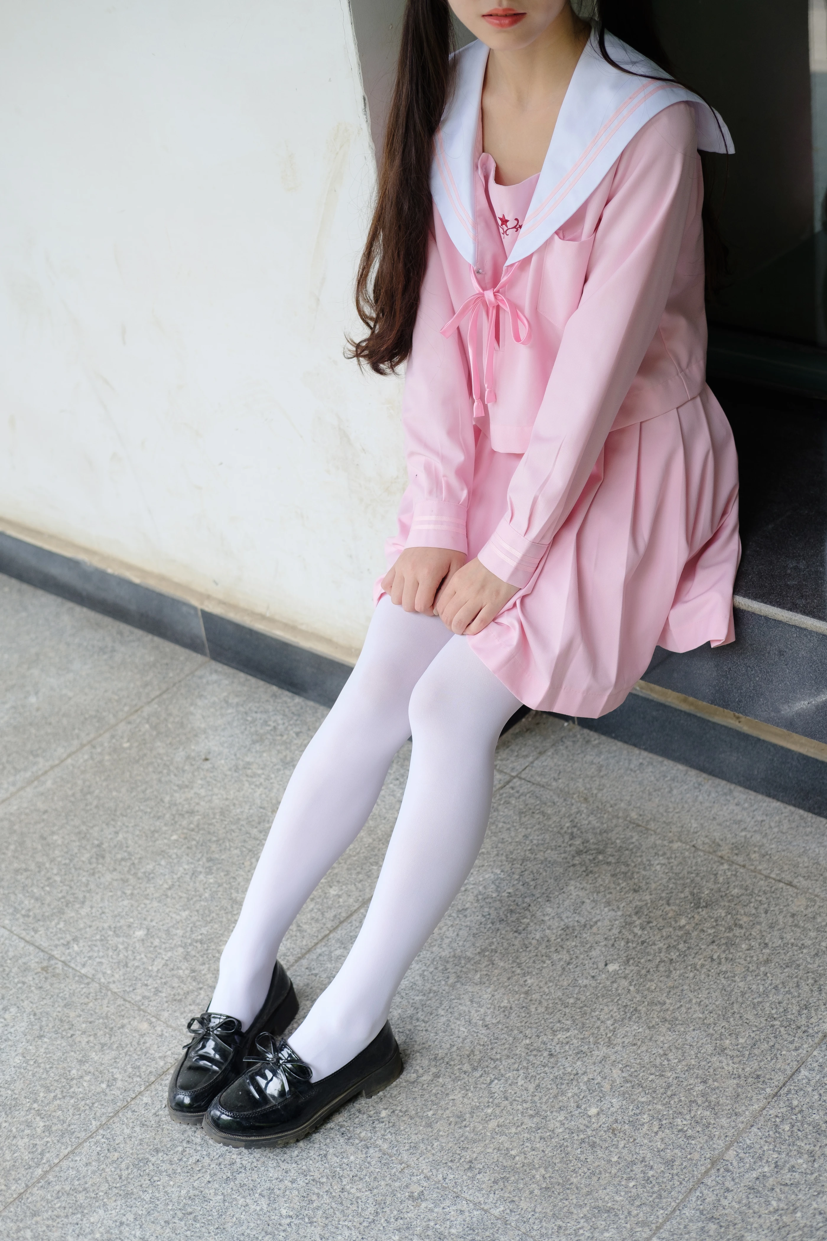 森萝财团 [X-026] JK粉色校服白丝 [113P 1V]插图3